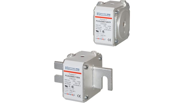 Mersen 1 kA size 33 FF Square Body Fuse, 700 V | B300082