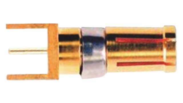 FCT from Molex, 173112 Series, Female Solder D-Sub Connector Coaxial Contact, Gold over Nickel | FME010S102 / 1731120049