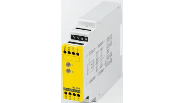 Wieland SNE 4004K Series Output Module, 7 Outputs, 24 V, 4 NO/3 NC | R1.188.0590.0