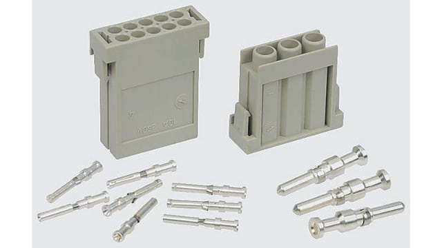EPIC Heavy Duty Power Connector Insert, 20A, Female, MC Series, 5 Contacts | 10382300+1121830C