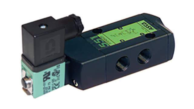 EMERSON – ASCO 3/2, 5/2 Pneumatic Solenoid Valve - Pilot/Spring G 1/4 551 Series 115V ac | SCG551A001MS 115V CA