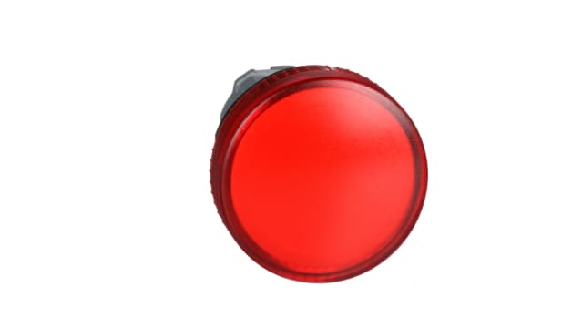 Schneider Electric Red Pilot Light Head, 22 mm Cutout Harmony XB4 Series | ZB4BV04