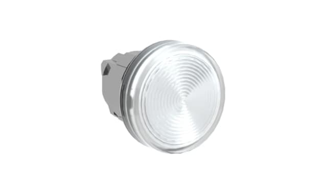 Schneider Electric Clear Pilot Light Head, 22 mm Cutout Harmony XB4 Series | ZB4BV07