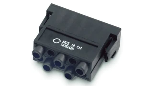 EPIC Heavy Duty Power Connector Module, 10A, Male, H-D 1.6, MCS Series, 10 Contacts | 10382400+13162200
