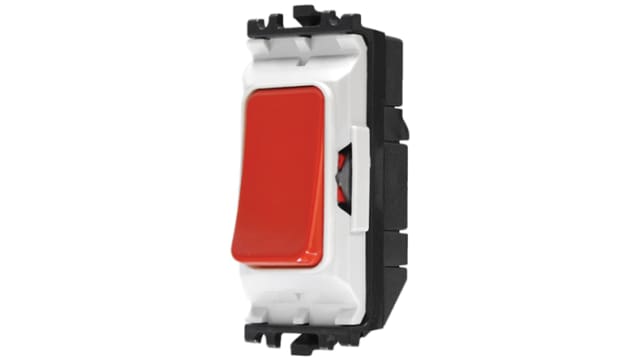 MK Electric 1 Way Red 20 A Grid Plus Series | K4910 RED