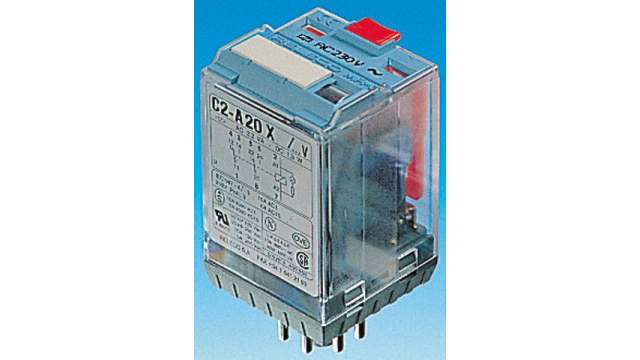 Releco Plug In Power Relay, 24V dc Coil, 3PDT | C3-A30X / DC 24 V