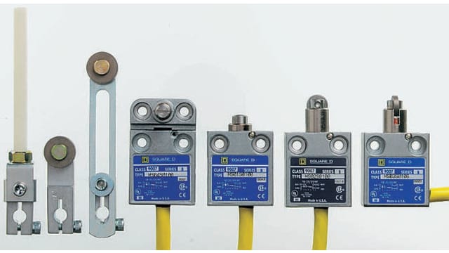 Telemecanique Sensors 9007 Series Lever Limit Switch, NO/NC, IP67, SPDT, Die Cast Zinc Housing, 240V ac Max, 10A Max | 9007MS04S0200