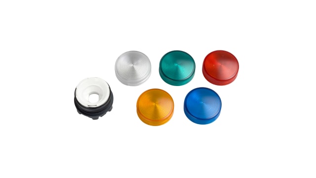 Schneider Electric Pilot Light Head, 22 mm Cutout Harmony XB5 Series | ZB5AV003S