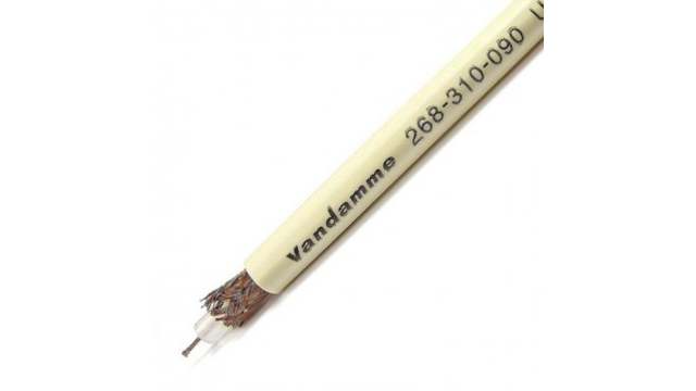 Van Damme Standard 75 Series, 500 m, RG59 Coaxial, Unterminated 75 Ω | 268-310-090