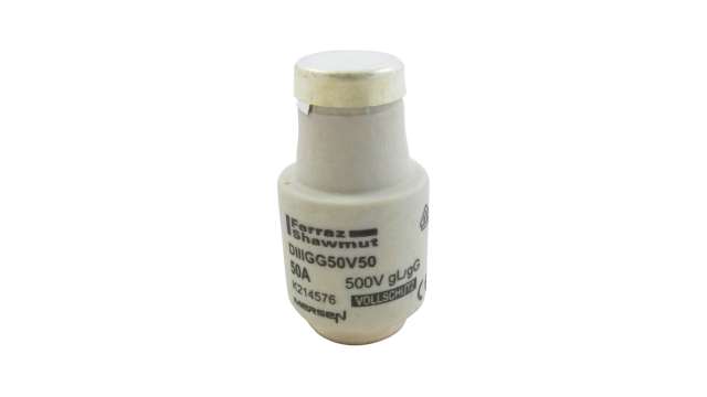 Mersen 50 A D3 Diazed Fuse, E33 Thread Size, 500 V | K214576