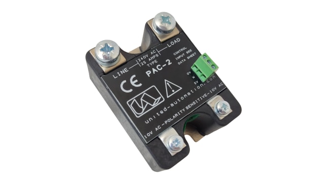United Automation PAC-2, Phase Angle Power Control Module, 25 A 250 A | PAC-2