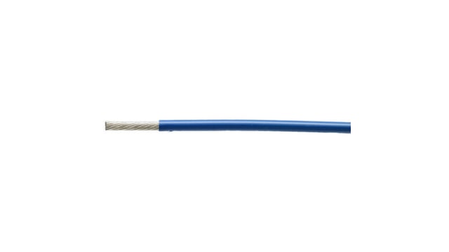 TE Connectivity 99M Series Blue 0.6 mm² Harsh Environment Wire, 20 AWG, 19/0.2 mm, 100m, PET Insulation, 99M0111-20-6 | 99M0111-20-6