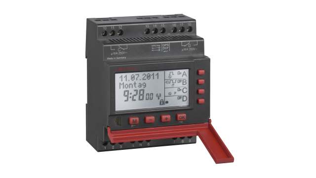 Muller Digital SC DIN Rail Time Switch, 2-Channel 230 V | SC 88.20 pro