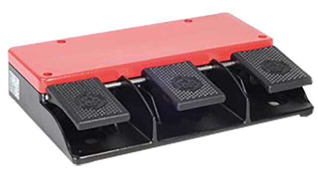 Bernstein AG Foot Switch Momentary Foot Switch - Aluminium Case Material, 3NO/3NC | 6063111025