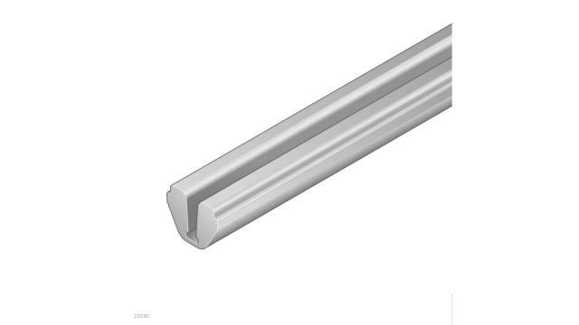 Bosch Rexroth Grey Polyvinyl Chloride Cover Strip, 8 mm Groove Size, 2 m Length | 3842555550