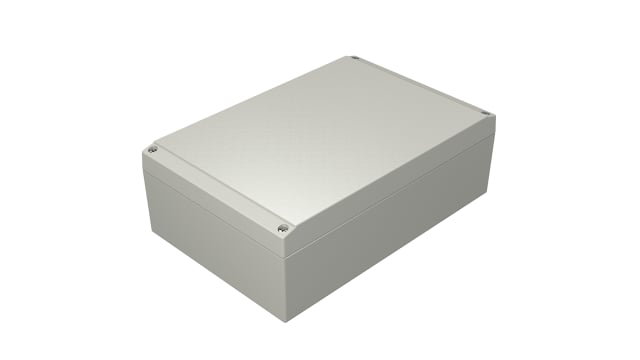 Rose Aluform Series Grey Grey Lid Die Cast Aluminium Enclosure, IP66, IK09 240 mm, 240 mm, 160 mm | 041624080