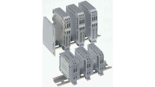 Entrelec 11 000 Series End Cover for Use with DIN Rail Terminal Blocks | PF 12G  -  1SNA116520R1100