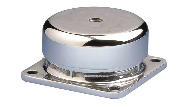 Paulstra Hutchinson Square M12 Anti Vibration Mount, Female Buffer Foot | 53062275