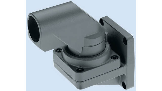 Rose Hinge, Connecting Component, Strut Profile 48 mm, Groove Size 48 mm, Round Tube Size 48 mm | 494970000