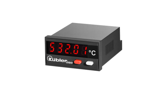 Kubler CODIX 532 On/Off Temperature Controller, 48 x 24 (1/32 DIN)mm, 10 → 30 V dc Supply Voltage | 6.532.012.300
