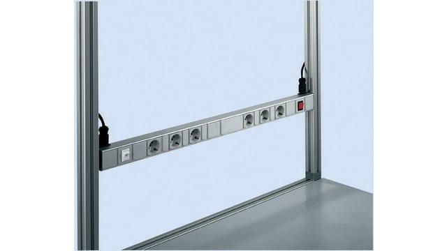 Bosch Rexroth Type F 6 Gang Power Distribution Unit, 20A, 230 V ac RCD Protected | 3842539868