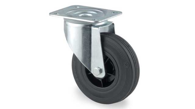 Tente Swivel Castor Wheel, 205kg Capacity, 200mm Wheel | 3470PVR200P63PAF