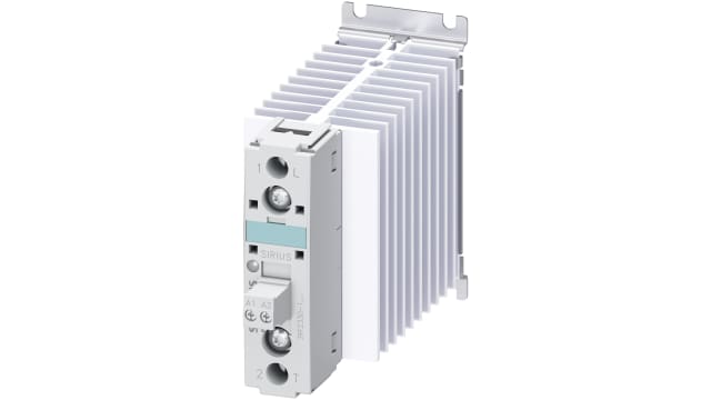 Siemens 3RF2 Series Solid State Relay, 30 A Load, DIN Rail Mount, 230 V Load, 24 V dc Control | 3RF2330-1AA02