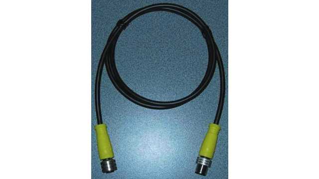 Brad from Molex Female 5 way Straight to Male 3 way Straight Sensor Actuator Cable, 1 m | 1200070083