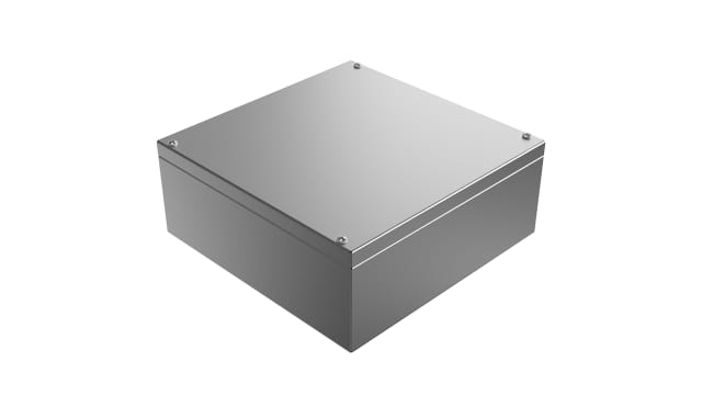 Rose Stainless Steel Enclosures Series Stainless Steel Wall Box, IP66, IECEx, ATEX, 300 mm x 300 mm x 121 mm | 373030120