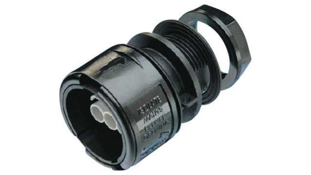 ABB 3 Pole IP68 Rating Panel Mount IEC Connector Female, 16A