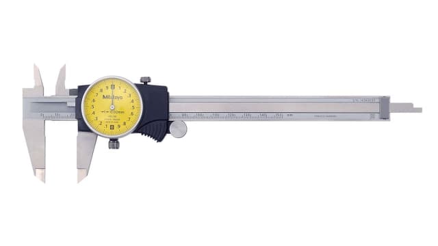 Mitutoyo Caliper 150 mm 0.02 mm Resolution Dial, Metric, Imperial | 505-671