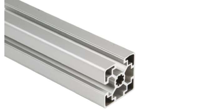 Bosch Rexroth Silver Aluminium Strut Profile 45 x 45 mm 10 mm Groove, 3000 mm Length,  Series MGE 13.2 | 3842992402/3000
