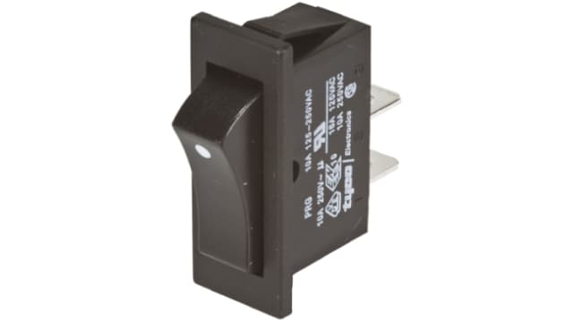 TE Connectivity SPST, On-Off On-Off Rocker Switch Panel | 1634202-2