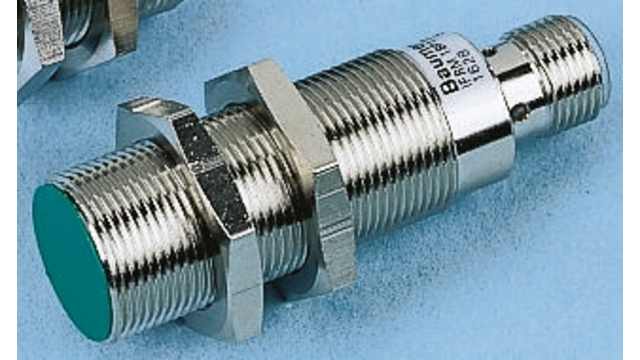 Baumer Inductive Threaded Barrel Proximity Sensor, M18, 8 mm Detection, PNP NO, 10 → 30 V dc | IFRM 18P17A3/S14L
