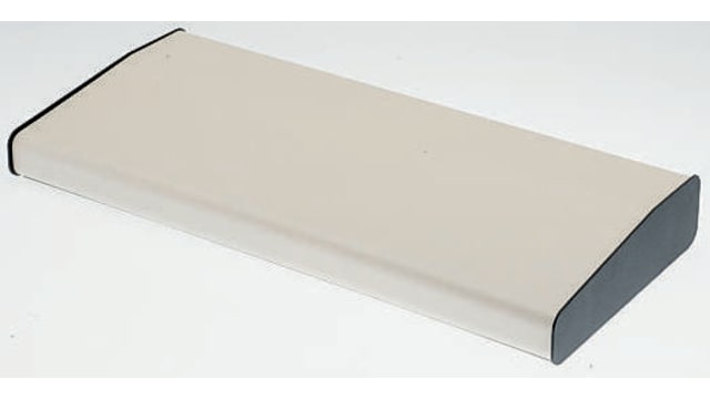 CAMDENBOSS 2000 Series Beige, Brown Aluminium Desktop Enclosure Sloped Front, 210 mm 55 mm, 280 mm | RTM2602-BR/B