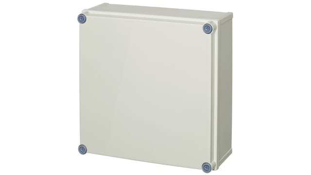 Fibox CAB PCQ Series Polycarbonate Wall Box, IP66, IP67, 172 mm x 400 mm x 400 mm | CAB PCQ 404017 G CABINET