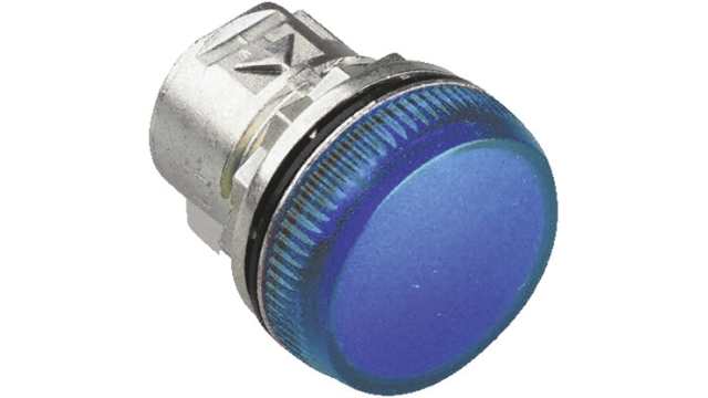 Allen Bradley Blue Pilot Light Head, 22 mm Cutout 800F Series | 800FM-P6