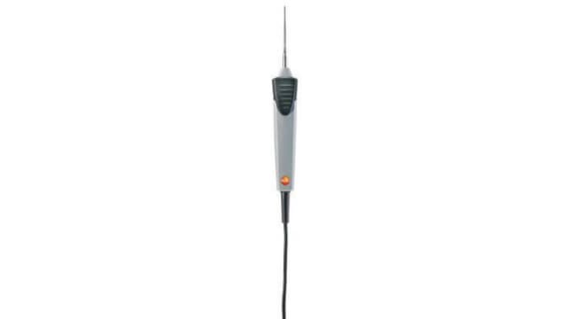 Testo Stepped Immersion/penetration Waterproof, Super-Quick Magnet Temperature Probe, 5 mm Diameter, 800 °C Max | 0602 2693