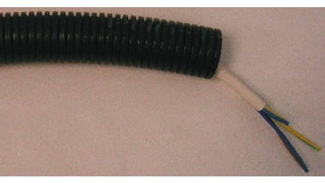 PMA Flexible Conduit, 25mm Nominal Diameter, Plastic, Black | VAMLG-23B