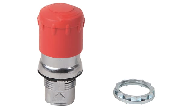 Allen Bradley 800FM Series, Twist Release, Emergency Stop Push Button Head | 800FM-MT34