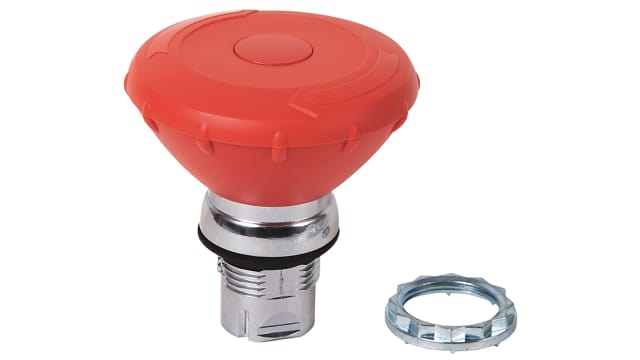 Allen Bradley 800FM Series, Twist Release, Emergency Stop Push Button Head | 800FM-MT64