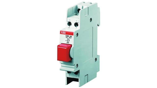 ABB 250V DIN Rail Push Button Push Button Switch for use with System Pro M Compact, SMISSLINE Socket System | 2CCA703155R0001  E215-16-11G