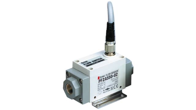 SMC, Panel Flow Controller, 500 L/min, PNP Output, 0.5 in Pipe 24 V | PF2A751-F04-67