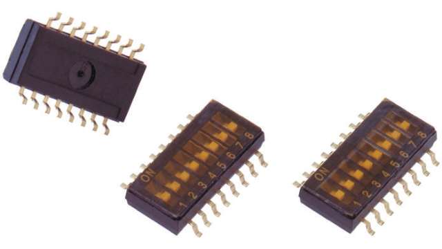 Omron Slide DIP Switch Surface Mount | A6H-0101