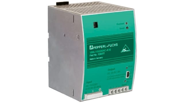 Pepperl + Fuchs DIN Rail Power Supply, 115 → 240V ac, 30.55V dc, 8A Output | VAN-115/230AC-K16