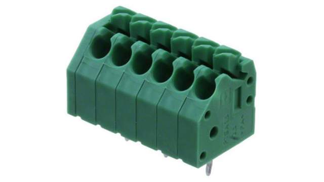 Phoenix Contact PCB Terminal Block, 3.5mm Pitch, Through Hole Mount, 1-Row, Solder Termination | 1985234
