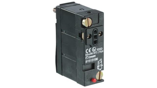 Crouzet 3/2 Pneumatic Solenoid Valve - Pilot/Spring 81 Series | 81513196