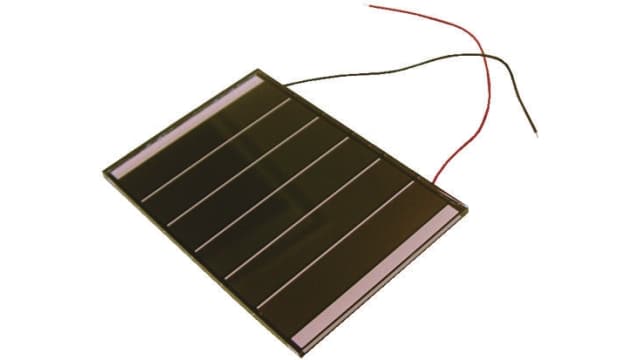 Panasonic 90 mW Amorphous Solar Cell Solar Panel | AM-8701CAR