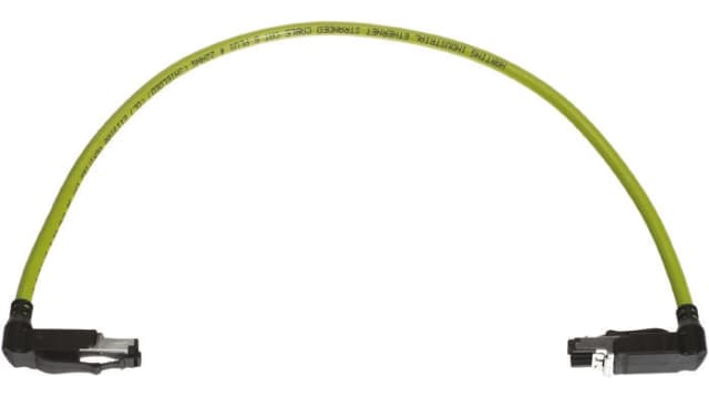 HARTING, 2 m Cat5 Ethernet Cable, Green RJ45 to Male RJ45 Male Polyvinyl Chloride Sheath, U/FTP | 09470304026