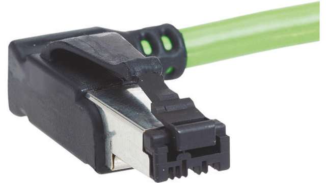 HARTING, 5 m Cat5 Ethernet Cable, Green RJ45 to Male Unterminated Polyvinyl Chloride Sheath, U/FTP | 09470500029